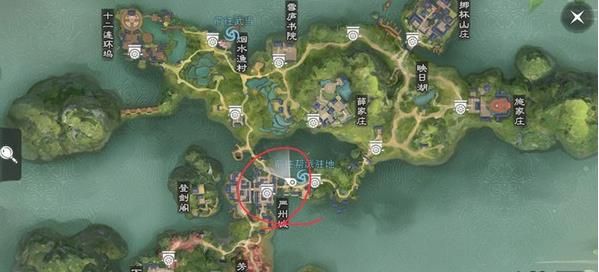 楚留香手游5月7日坐观万象打坐点汇总 5月7日打坐位置在哪里？[多图]图片6