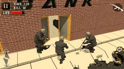 狙击银行劫犯手机游戏最新正版图3: