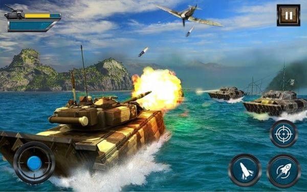 陆军坦克水上战争安卓官方版游戏下载图3: