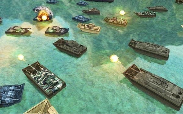 陆军坦克水上战争安卓官方版游戏下载图1: