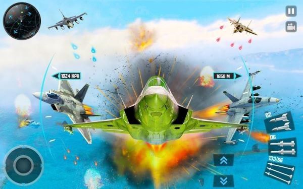 喷气式战斗机3D手机游戏最新正版下载图2: