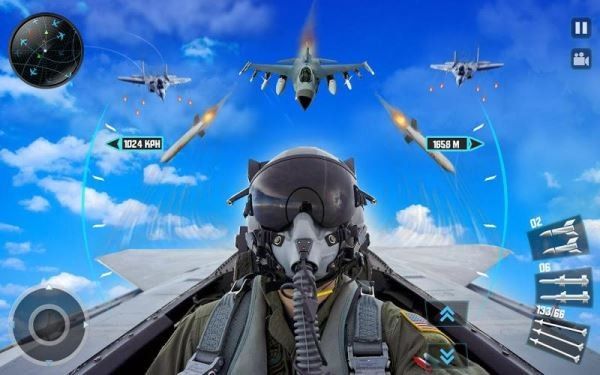喷气式战斗机3D手机游戏最新正版下载图3: