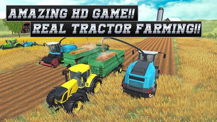 Farming Tractor Sim 2018 Pro官方正版游戏免费安装图3:
