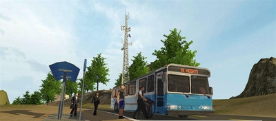 城市公交车司机3D免费金币中文版游戏下载图2:
