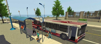 城市公交车司机3D手机游戏最新版图1:
