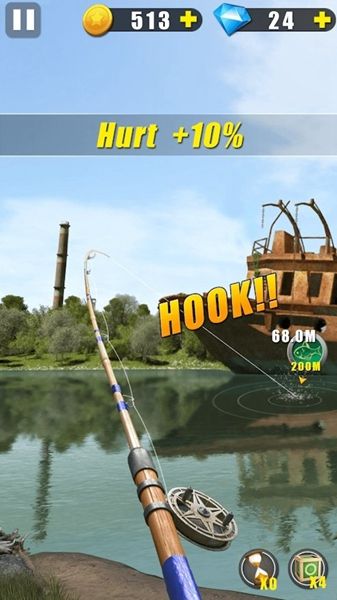 野外钓鱼手机游戏最新安卓版官方下载地址（Wild Fishing）截图5: