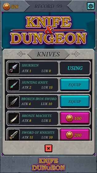 Knife and Dungeon刀与地牢手机游戏最新安卓版图4: