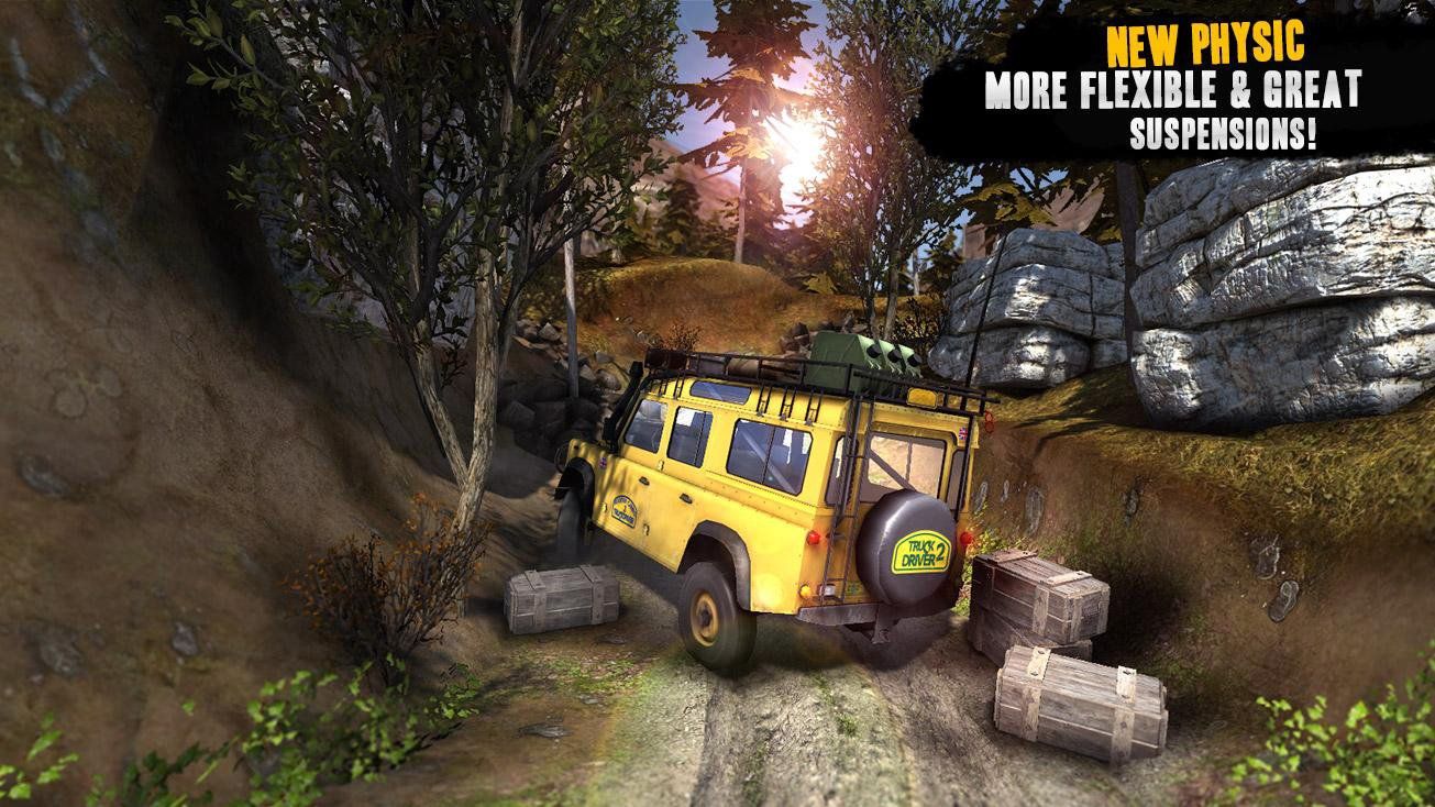 卡车司机3D越野车模拟器2手机游戏最新安卓版图2: