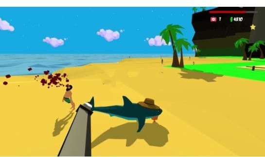 傻鱼模拟器手机游戏中文版（shark simulator）图1: