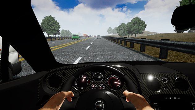 真实驾驶终极汽车模拟器免费金币安卓中文版游戏下载图2: