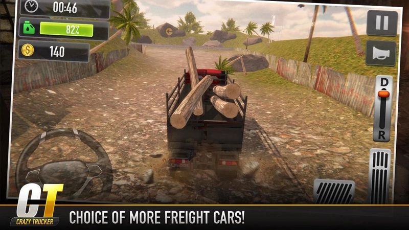 疯狂的卡车司机手机游戏最新安卓版（Crazy Trucker）图2: