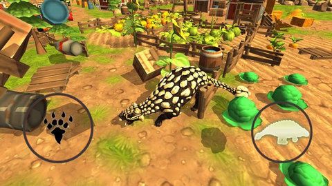 恐龙模拟器破坏世界手机游戏官网版下载最新安装（Dinosaur Simulator Dino World）截图2: