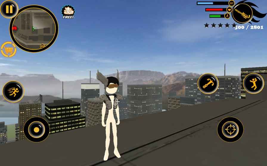 Real Stickman Crime 2手机游戏最新安卓版图2: