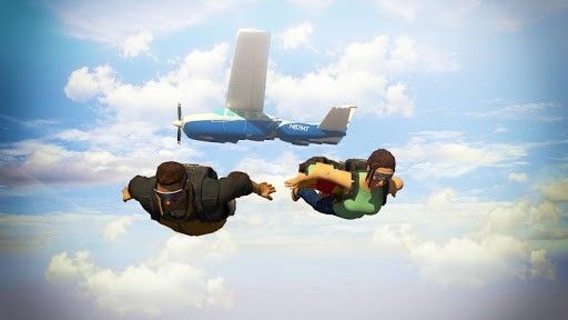 跳伞模拟器手机游戏最新正版下载图2: