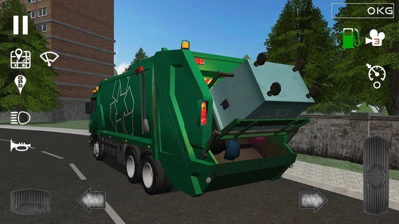 垃圾车模拟器2018安卓官方版游戏图1: