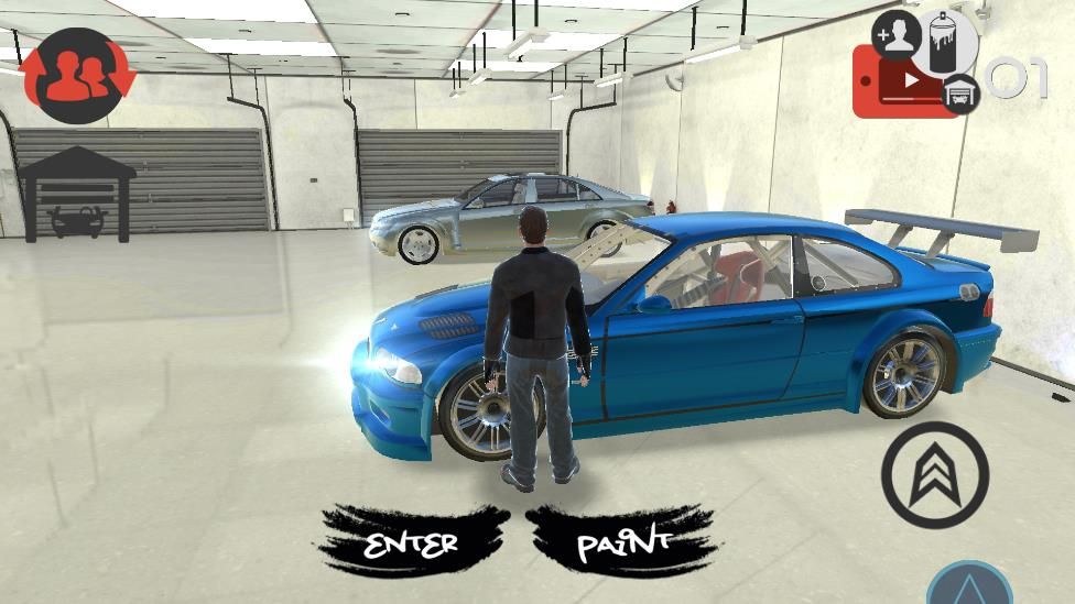 奔驰S600漂移模拟器正版游戏官方版下载（Benz S600 Drift Simulator）图3: