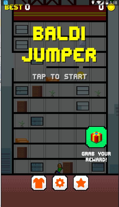 Baldi Jumper巴尔迪跳跃手机游戏官方版图1: