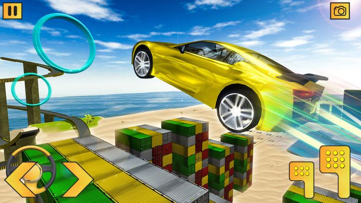 不可能的天空汽车驾驶模拟器手机游戏下载截图3: