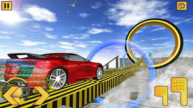 不可能的天空汽车驾驶模拟器手机游戏图3: