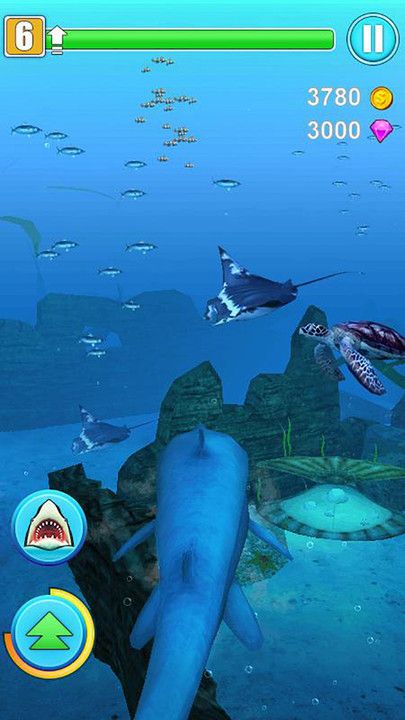鲨鱼模拟器战斗手机游戏安卓版图1: