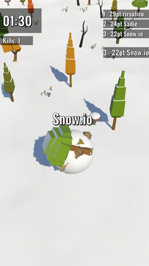 积雪大作战snow.io游戏官方网站版正式版图1: