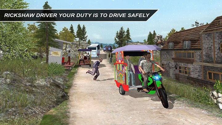 3D越野人力车夫手机游戏安卓版2