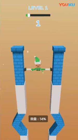 抖音上小人用腿撑住墙Fracture Jump手机游戏最新版图片1