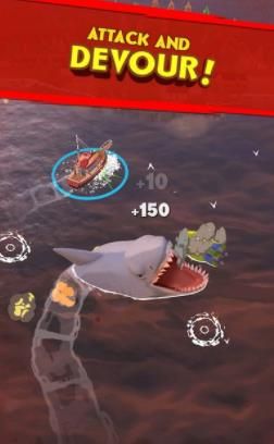 鲨鱼吞噬大作战手机游戏官方版下载（jaws.io）图4: