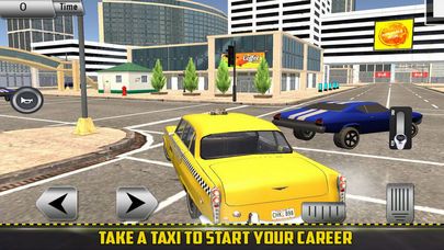 出租车司机驾驶模拟游戏中文安卓版（Taxi Customer Driving SIM）图1: