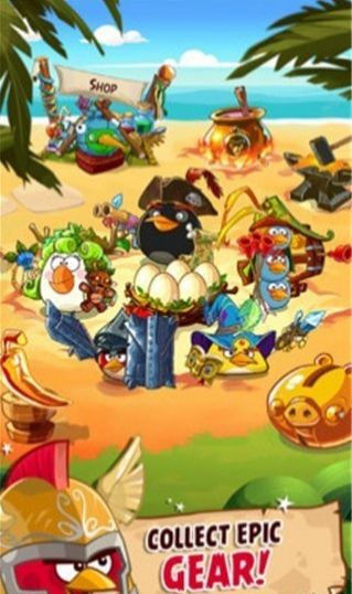 愤怒的小鸟英雄谭手机游戏官方版下载图片1