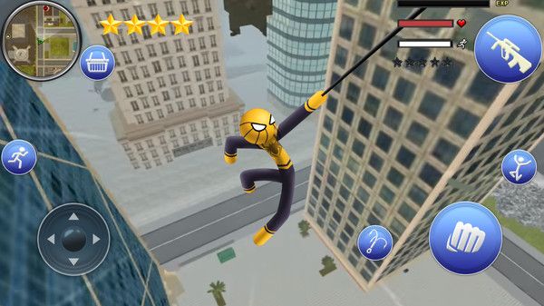 城市绳索蜘蛛侠游戏最新安卓版下载图片1