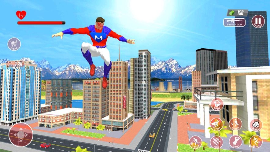 超级英雄飞行模拟器3D游戏最新版下载图片1