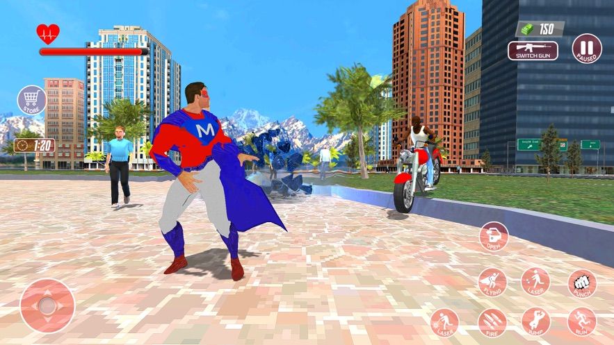 超级英雄飞行模拟器3D游戏最新版图3: