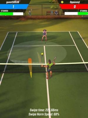 网球大赛自由运动游戏图1