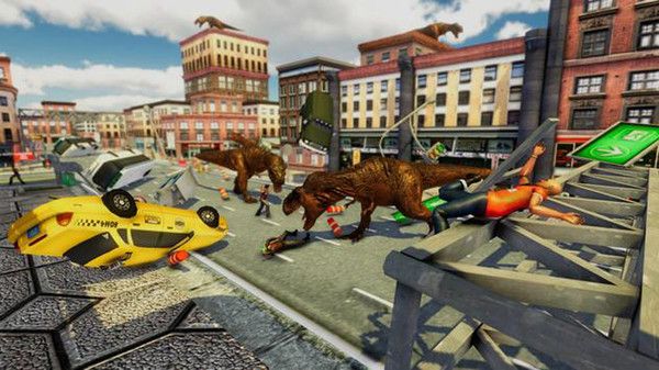 恐龙横冲直撞3D游戏中文版安卓版下载图2: