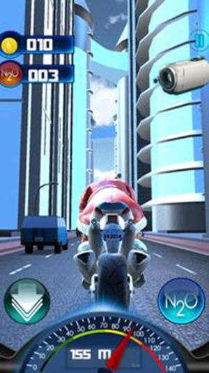 圣诞老人摩托车种族游戏图1
