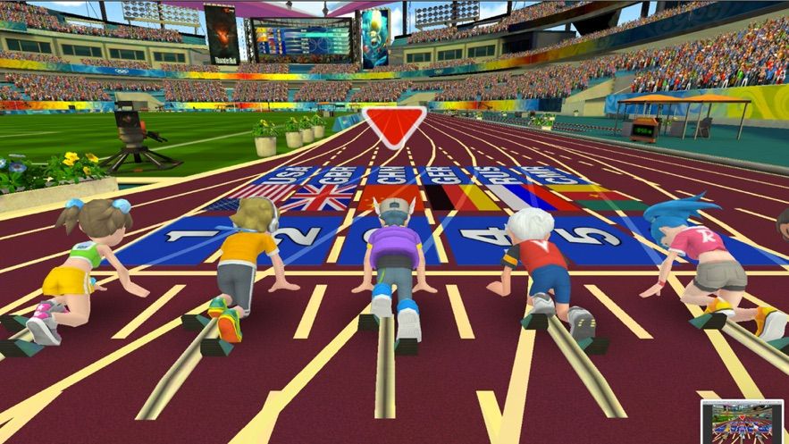 全民运动之100米赛跑游戏最新版图1: