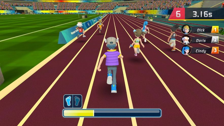 全民运动之100米赛跑游戏最新版图2: