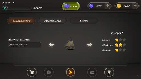 海盗模拟器最新版免费钻石安卓版截图1: