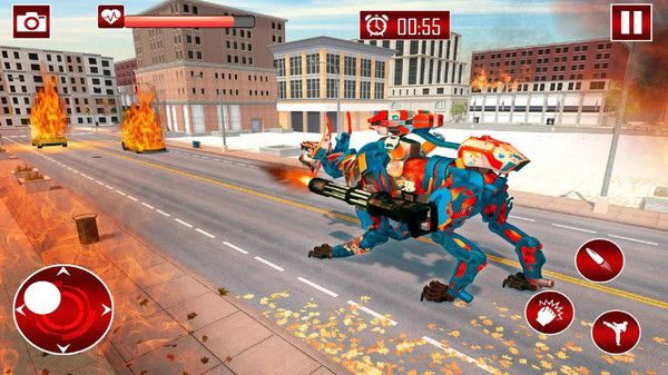 警犬变形机器人游戏最新安卓版下载图2: