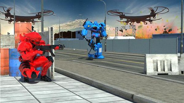 无人驾驶机器人变换游戏官方最新版下载图片1