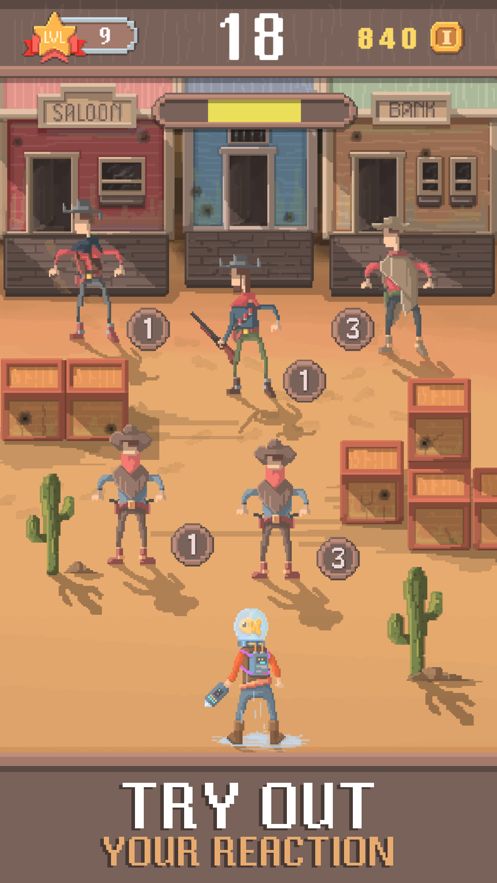 牛仔主人游戏免费金币安卓版（Cowboy Master）图1: