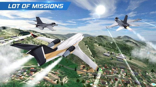 飞机飞行员模拟器游戏中文完整版下载图片1
