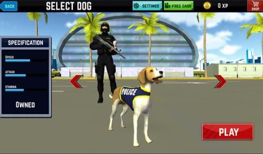 真实警司警犬追凶模拟器无敌版安卓最新版下载图1: