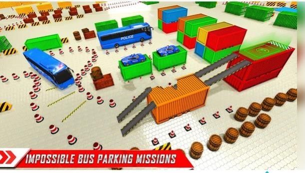 警用巴士停车模拟游戏官方版下载图3: