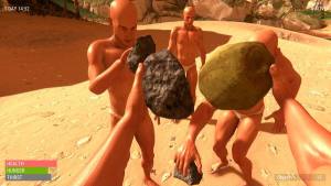 一群光头佬在荒岛上的爆笑生存之旅游戏手机版图片1
