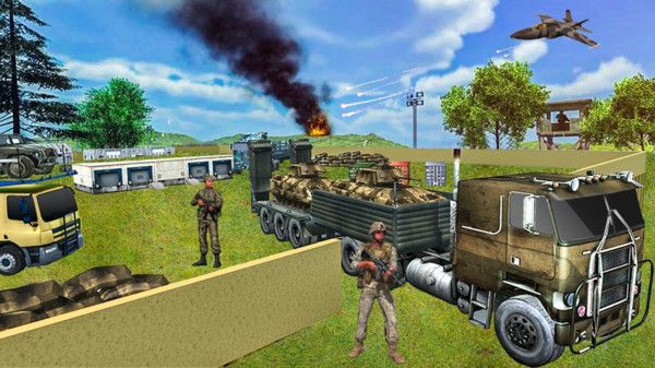 美军货车驾驶模拟器游戏中文版完整版下载图2: