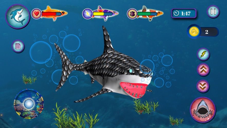 水下海怪攻击游戏安卓手机版图3: