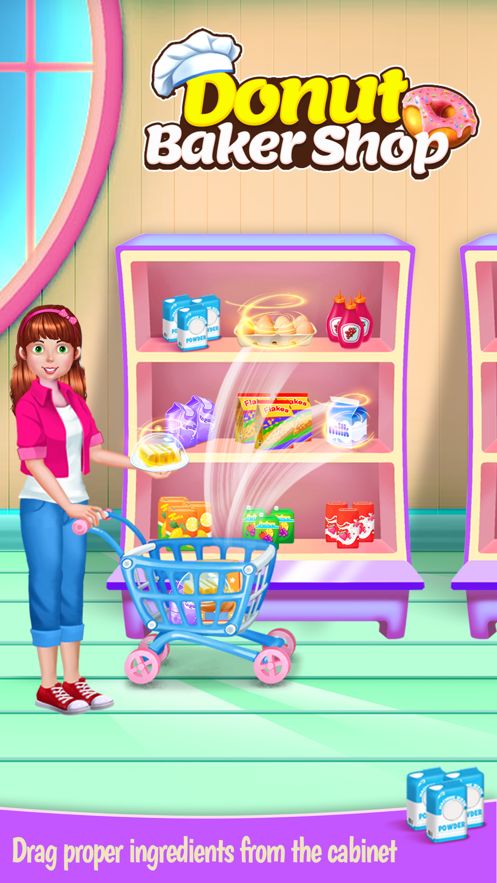 我的甜点甜甜圈食品厨房游戏汉化最新版下载图片1