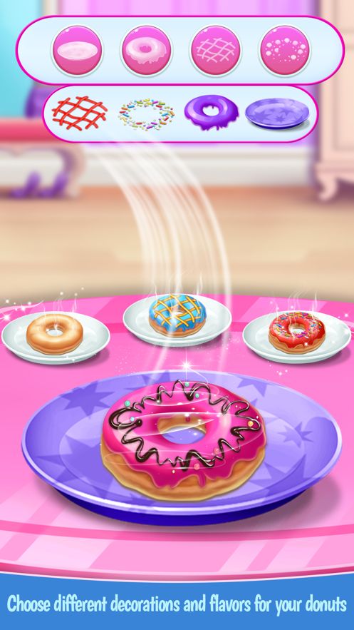 我的甜点甜甜圈食品厨房游戏汉化最新版下载图3: